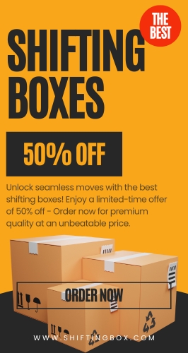Shifting Boxes Offers & Deals in Bangalore